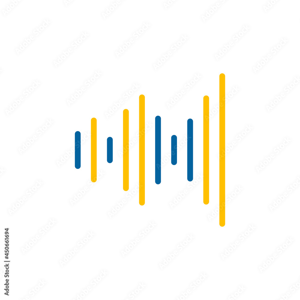 Equalizer, frequency vector icon. Audio signal Equalizer, frequency vector icon. Audio signal