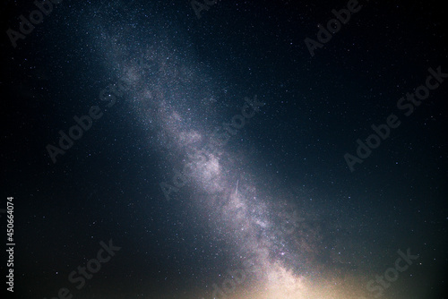 Stunning Milky Way in the night