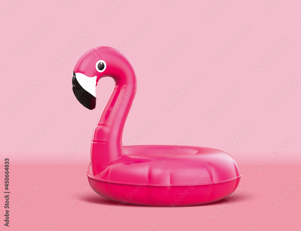 3d pink flamingo swimming ring 3d pink flamingo swimming ring
