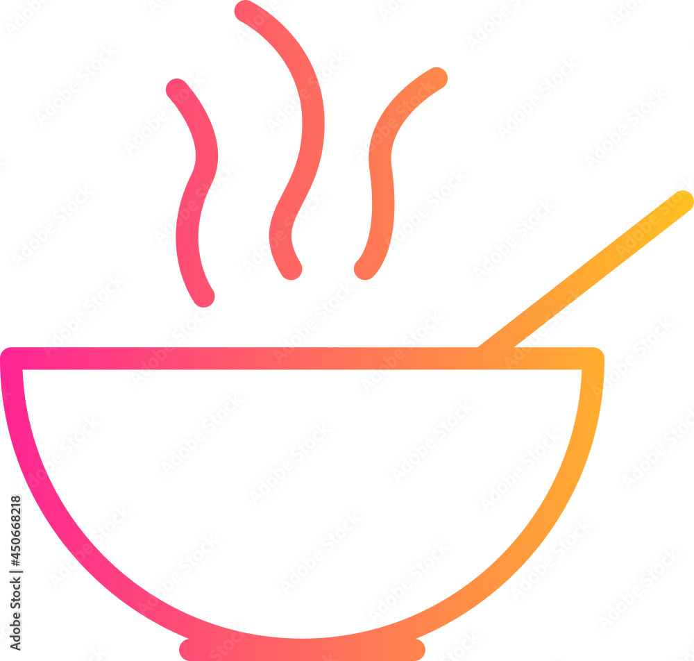 Obraz premium soup icon