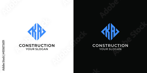 K dan A logo ini sangat cocok untuk anda yang berbasis property maupun yang lainnya