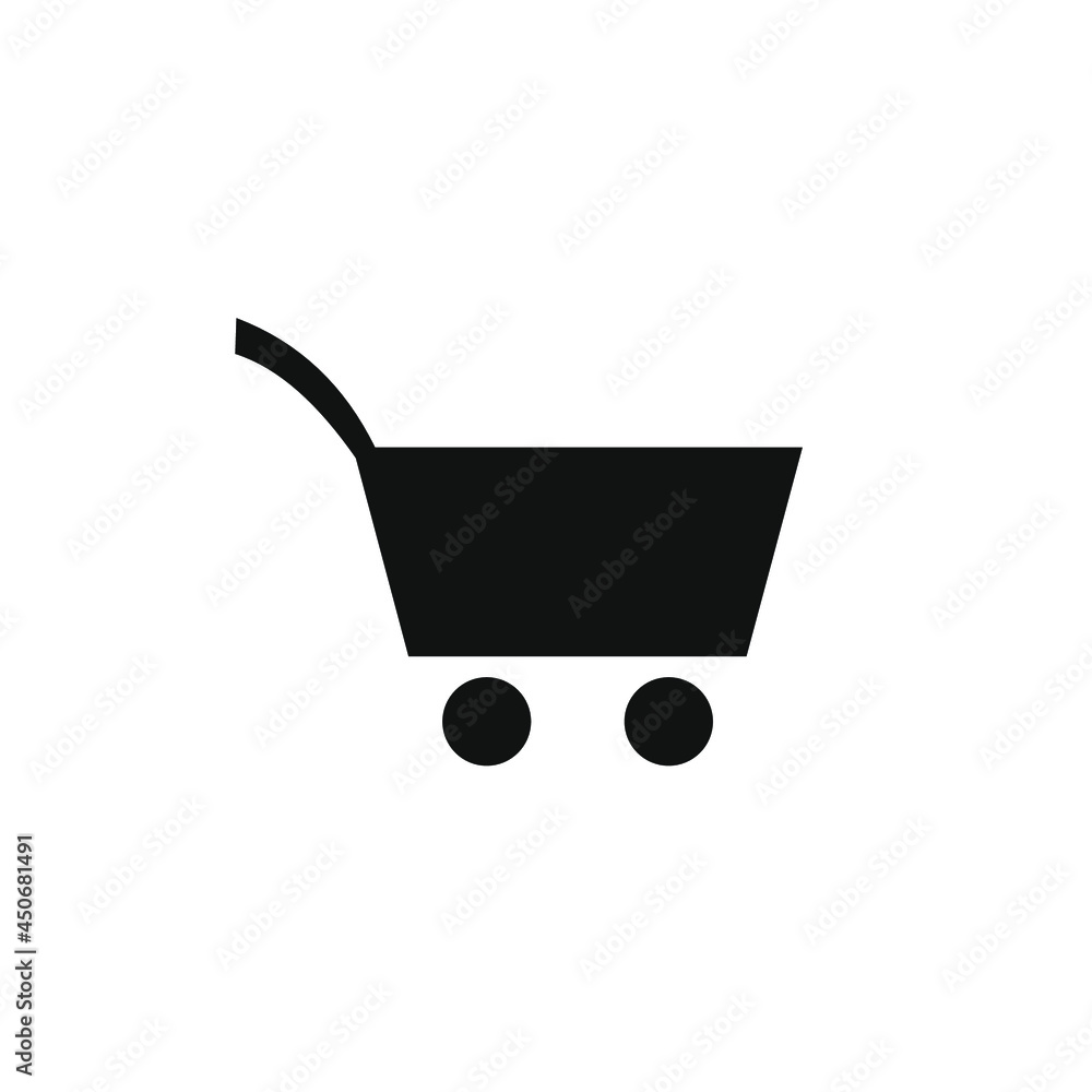 vector image of a cart vector image of a cart