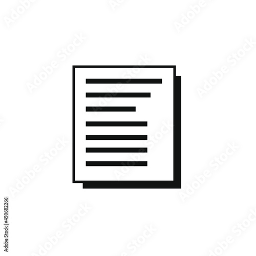 vector image of a paper document © Faried