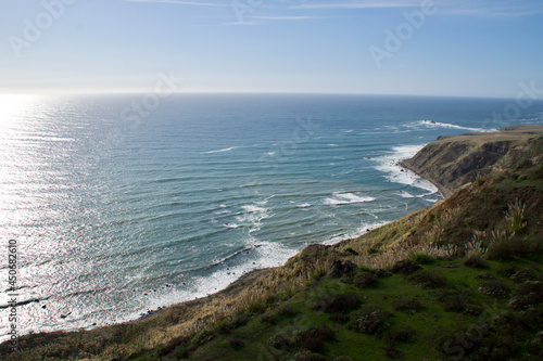 view from the beach