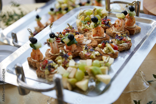 beautiful konope on a tray