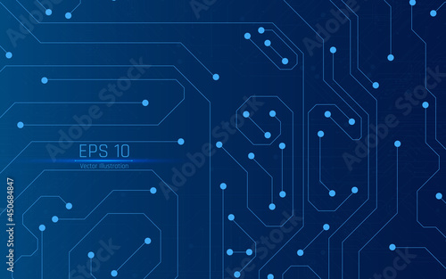 futuristic abstract background. Server, internet, speed. Futuristic tunnel HUD. Motion graphics for an abstract data center .vector illustrator,eps10,wireframe,darck blue background 