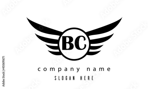 BC wings latter logo © sohag