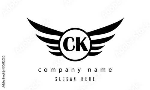 CK wings latter logo © sohag