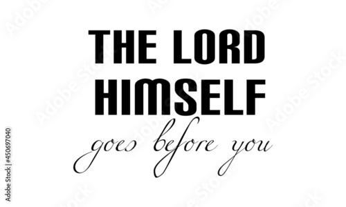 Christian Quote, Typography for print or use as poster, card, flyer or T Shirt