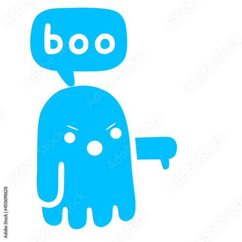  Ghost Of Disapproval (blue)