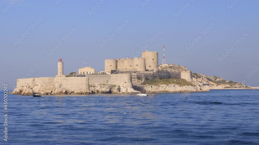hateau d'If on the Frioul archipelago offshore from Marseille hateau d'If on the Frioul archipelago offshore from Marseille