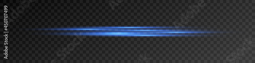 Light and stripes moving fast over dark background.design of the light effect. PNG. Vector illustration