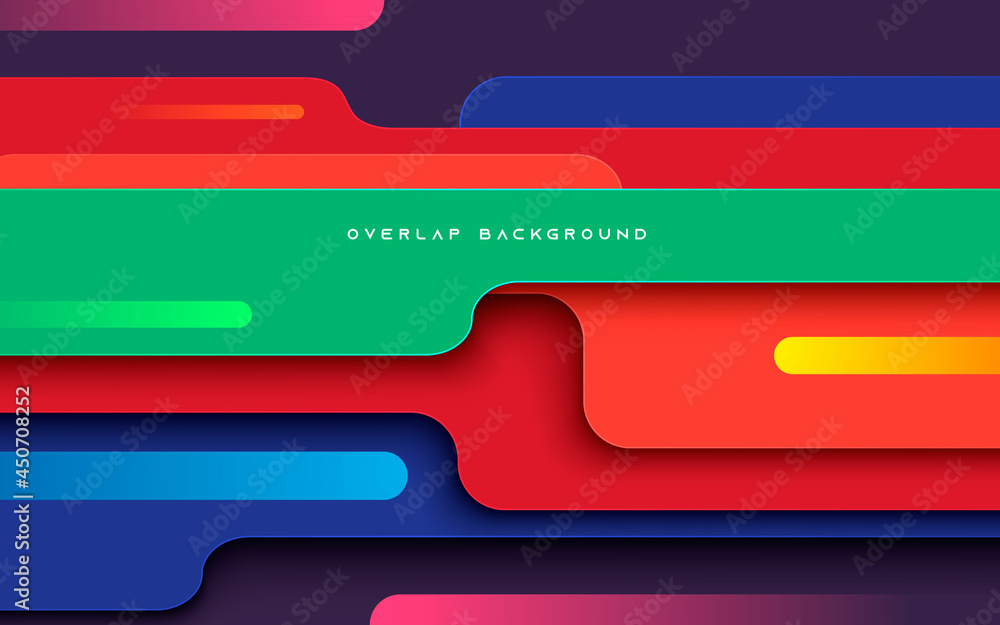 Abstract colorful dynamic dimension layers background Abstract colorful dynamic dimension layers background