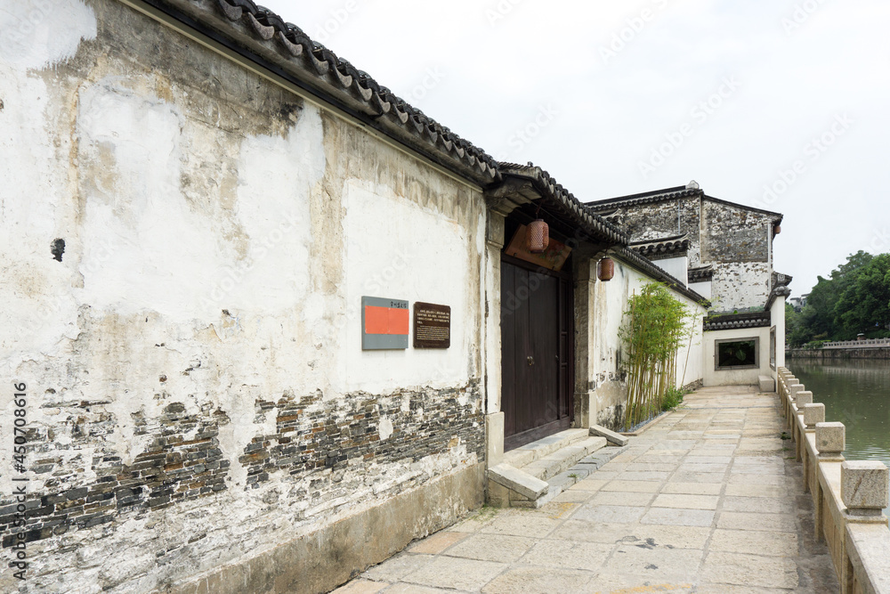 Ancient architecture of Qingguo Lane, Changzhou, Jiangsu Province, China
