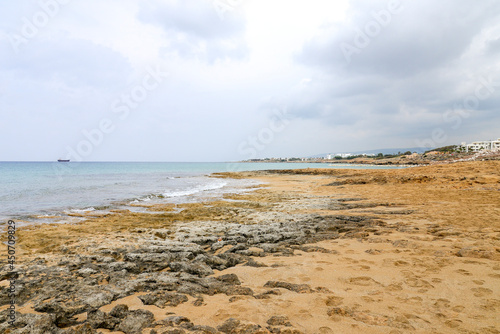 coral beach and sea © Elena Umyskova