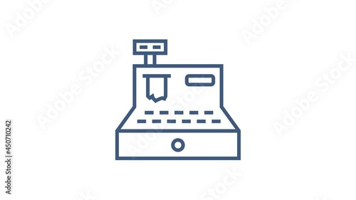 Wallpaper Mural Shopping set icon for web design. E commerce. Discount coupon. Business icon. Price tag. Motion graphics. Torontodigital.ca