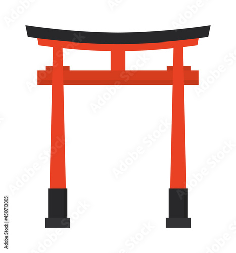 Japanese torii gate