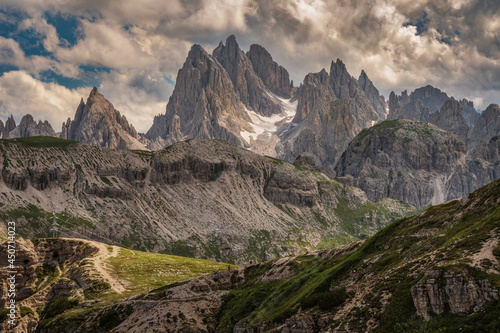 Dolomity Alpy panorama górska