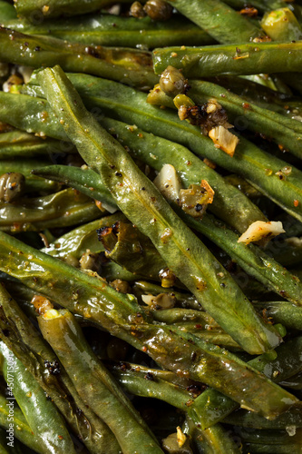 Healthy Homemade Roasted Green Beans