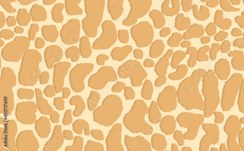 Abstract modern leopard seamless pattern. Animals trendy background. Beige decorative vector stock illustration for print, card, postcard, fabric, textile. Modern ornament of stylized skin