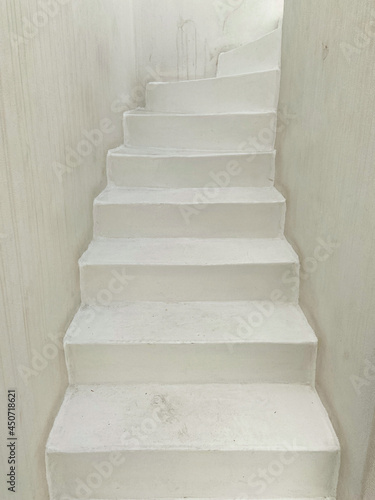 Cycladic white stairs