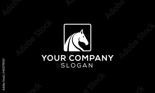 modern Horse Logo Symbol, Horse Logo Symbol Design, Creative Horse Elegant Logo Symbol Design, Creative horse head symbol