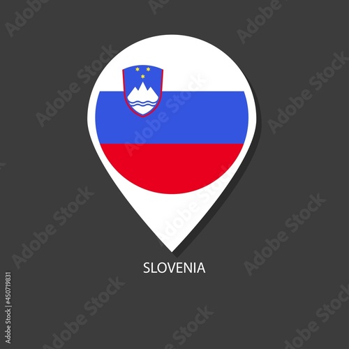 Slovenia flag Vector marker with flags. Free Download Slovenia flag Vector marker with flags. - GFXLoad