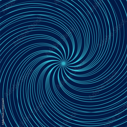 abstract blue background, Illusion background spiral pattern zig-zag abstract wallpaper, 