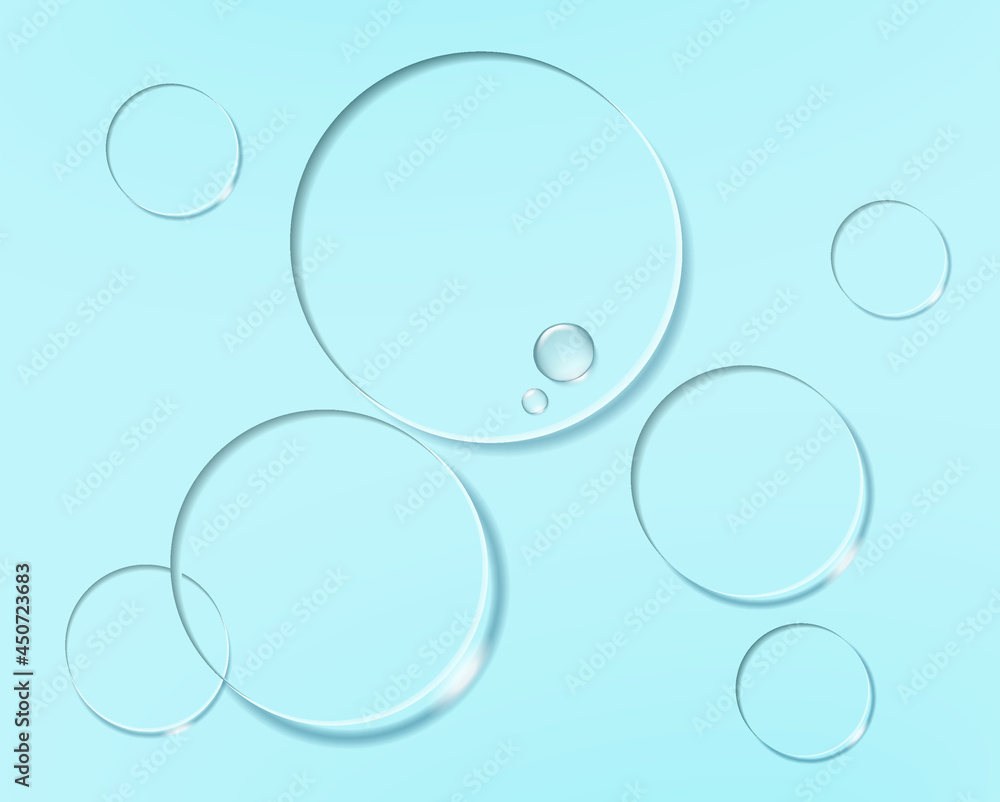 Abstract background with 3d circles. Abstract background with 3d circles.