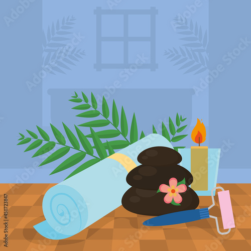 spa center scene