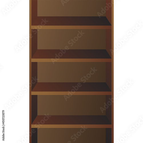 shop shelves vector. Store and market shelves
