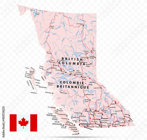 British Columbia Map
