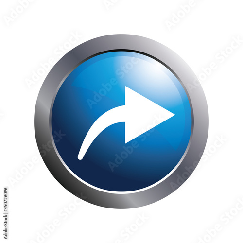 Free Download Share icon button isolated. - GFXLoad