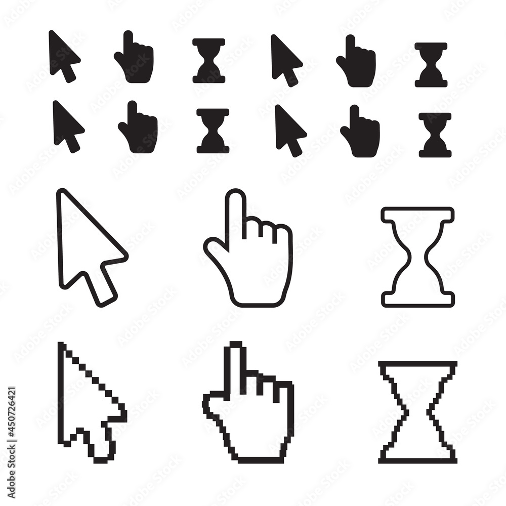 mouse hand arrow. Pixel cursors icons mouse hand arrow mouse hand arrow. Pixel cursors icons mouse hand arrow