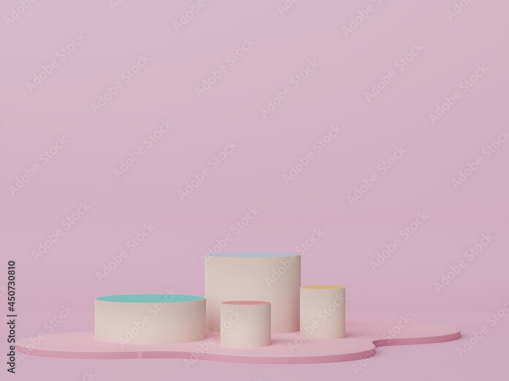 3d render display podium for product and cosmetic presentation. Minimal scene for advertising. Abstract clean background for web banner and mock up. simple geometric shapes. 3d render display podium for product and cosmetic presentation. Minimal scene for advertising. Abstract clean background for web banner and mock up. simple geometric shapes.