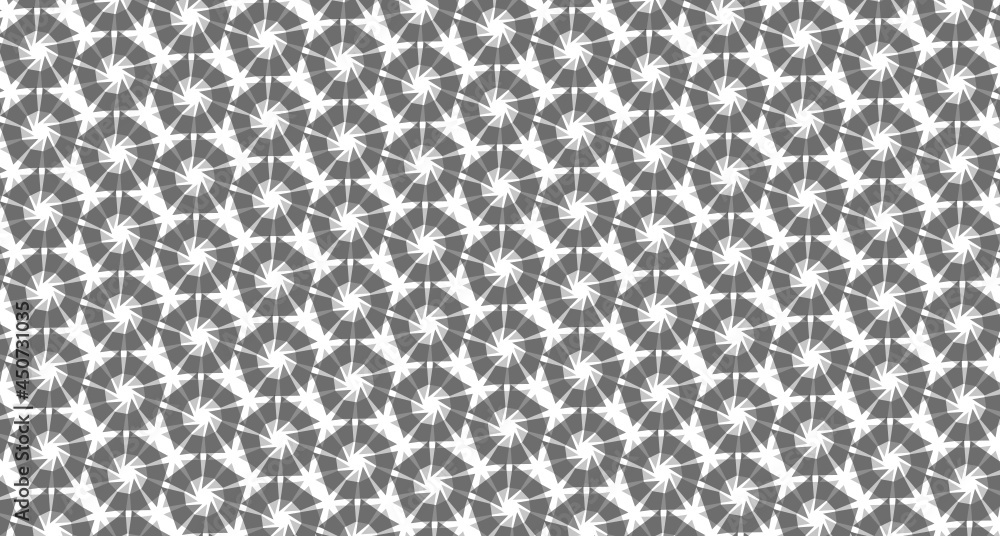 Repetitive abstract geometric monochrome pattern-10aa7b