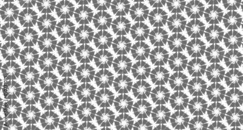 Repetitive abstract geometric monochrome pattern-10aa7b