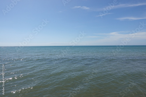 seascape - sky and blue sea - horizon