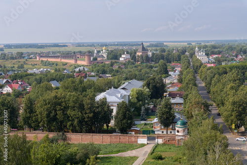 Aerial view of Suzdal. Suzdal, Russia