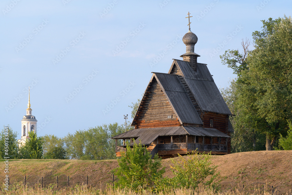 St Nicholas wooden church (Church of St Nicholas from the village of Glotovo). Suzdal, Russia St Nicholas wooden church (Church of St Nicholas from the village of Glotovo). Suzdal, Russia