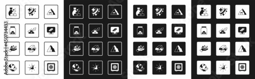 Set Gold mine, Growth arrow with gold bars, Bag of, ring, and icon. Vector