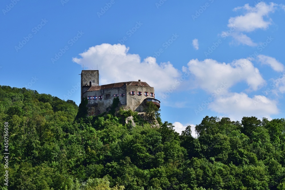 Burg Greifenstein Nähe Wien, Österreich