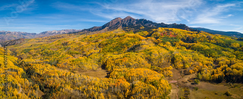 Ruby Range Fall Colors From the Air