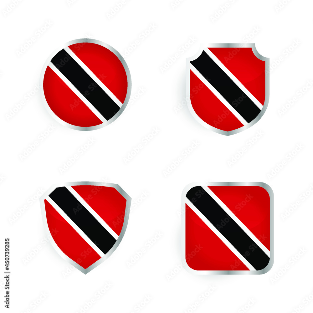 Trinidad and Tobago Country Badge and Label Collection Trinidad and Tobago Country Badge and Label Collection