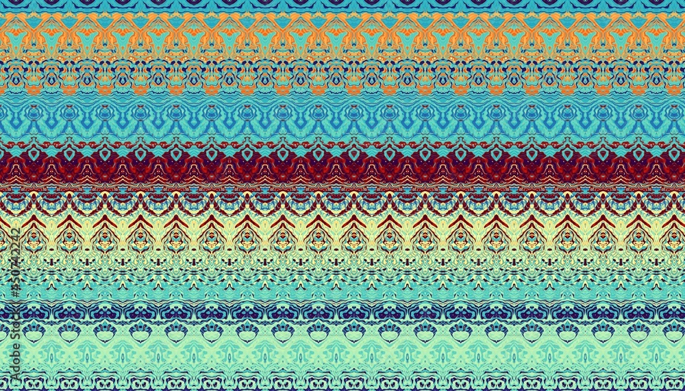 Abstract fractal pattern. Abstract fractal pattern.