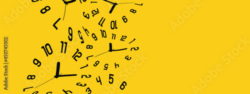 background with time	