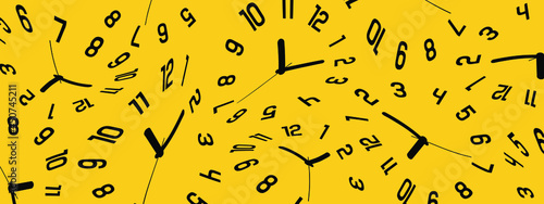 background with time	