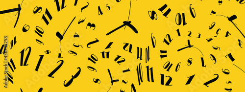 background with time	
