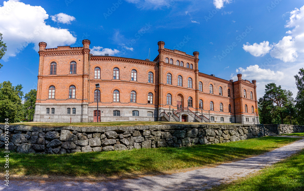 view of the Vaasa Court of Appeals red brick building view of the Vaasa Court of Appeals red brick building