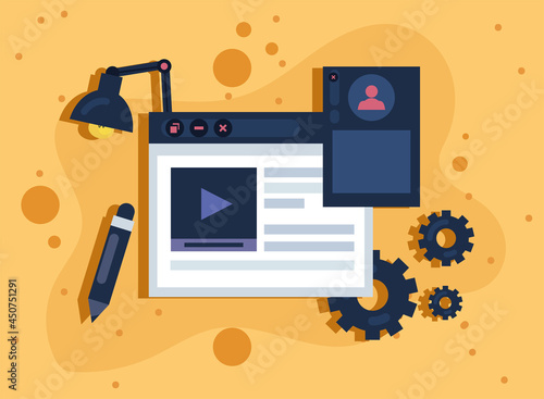 website template design